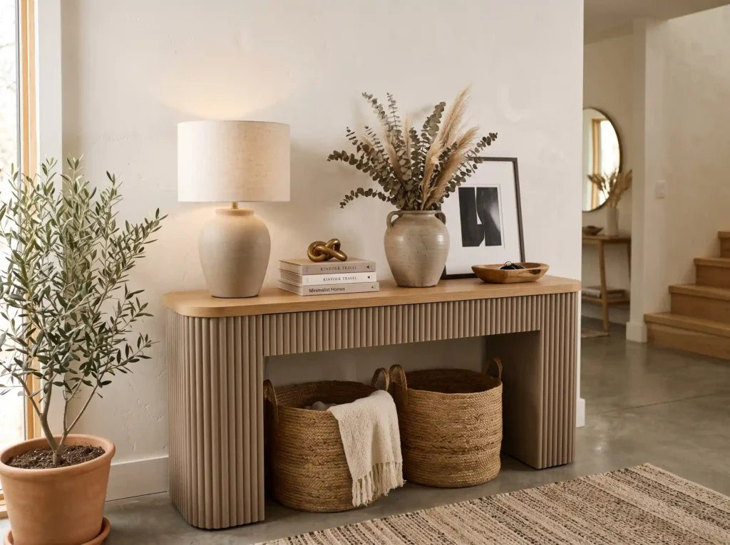 Fluted Console Accent Inspiration Designed to cr Fluted Console Accent. Inspiration