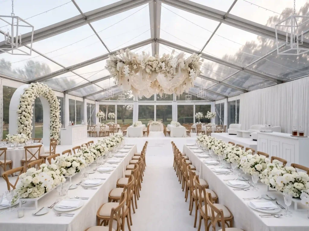 Monochrome White Luxe Inspiration A refined out Monochrome White Luxe Inspiration