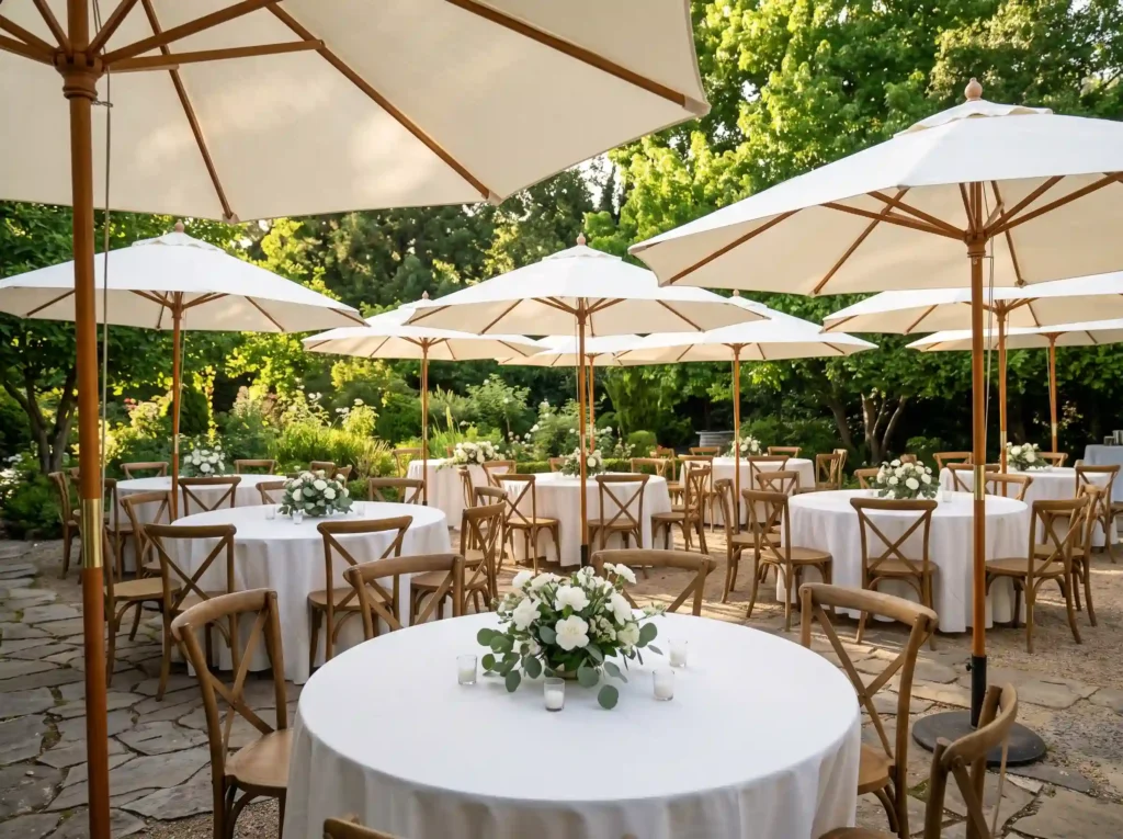 Market Umbrella Garden Reception Inspiration Bo . Market Umbrella Garden Reception.