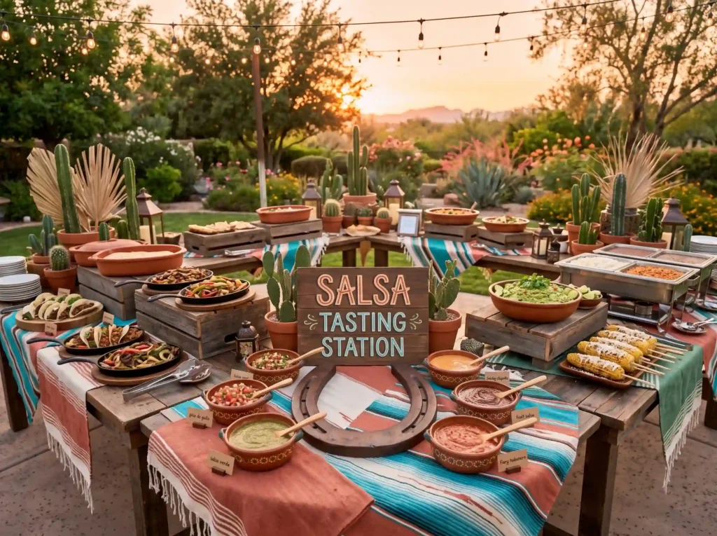 Tex Mex Fiesta Buffet Inspiration Inspired by f Tex Mex buffet wedding inspiration K