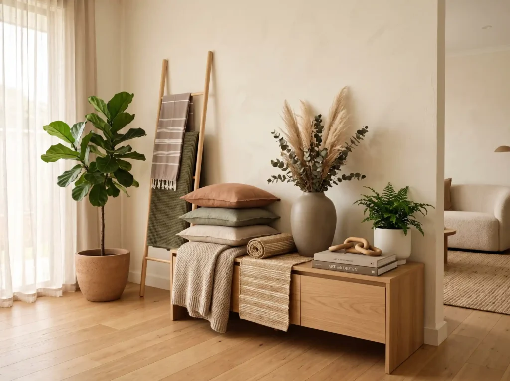 Earth Tone Textile Display Inspiration Designed Earth Tone Textile Display. Inspiration