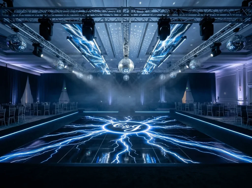 . Lightning Strike Dance Floor.