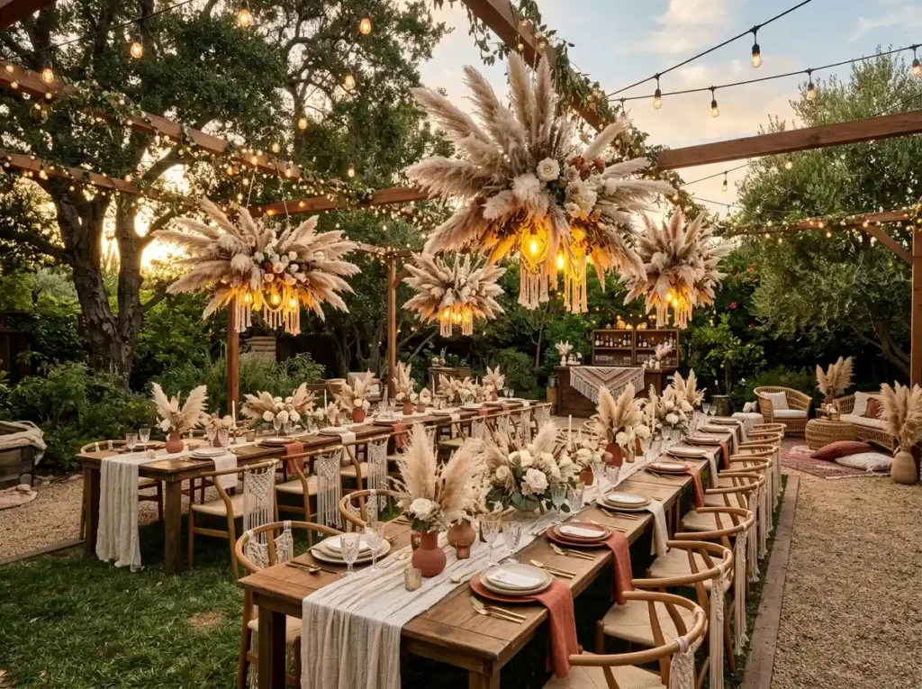 Boho Pampas Celebration