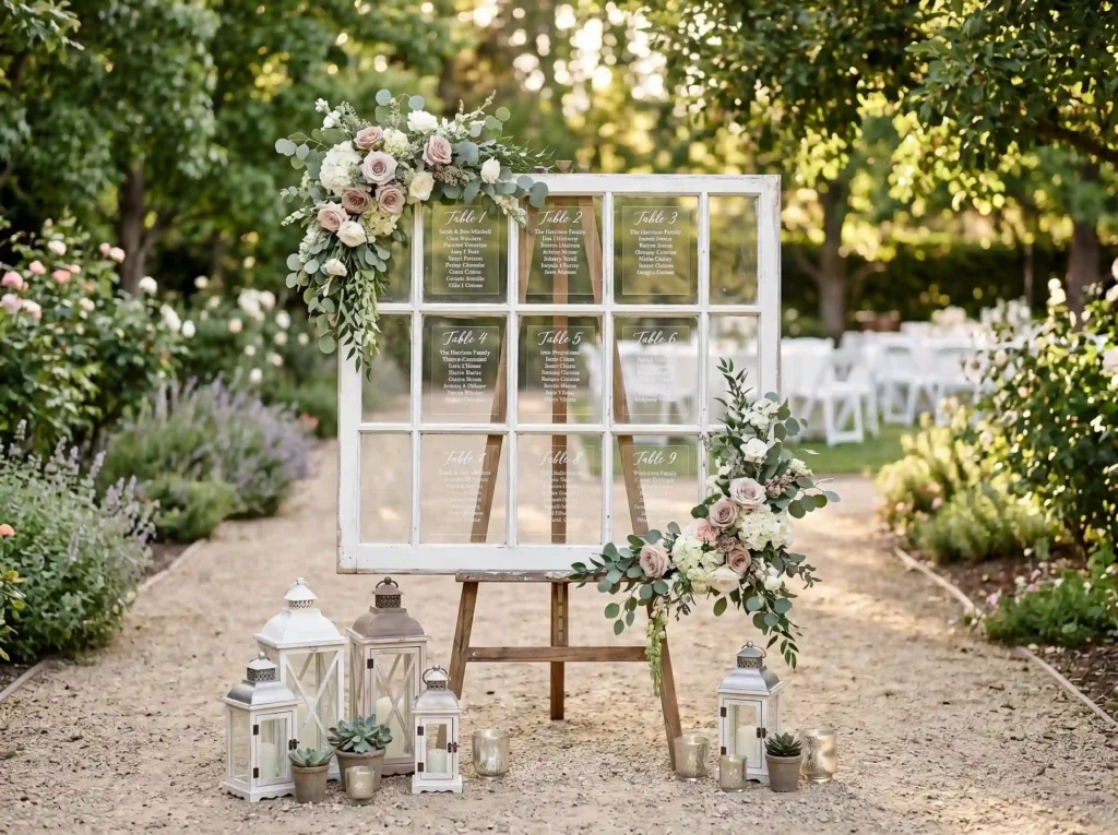 . Window Pane Seating Chart result