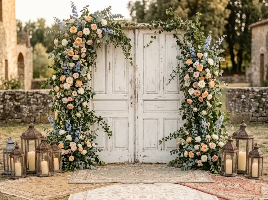 Vintage Door Photo Backdrop result
