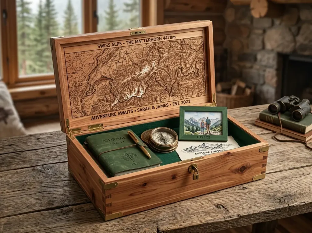 Mountain Escape Keepsake Chest
