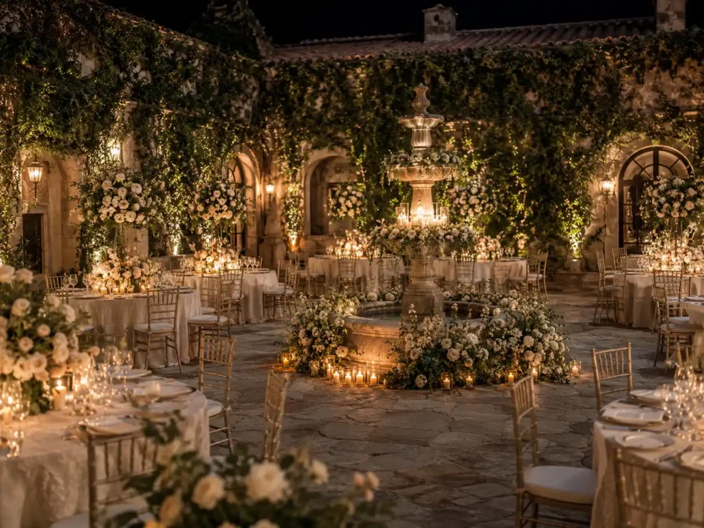 Secret Courtyard Romance