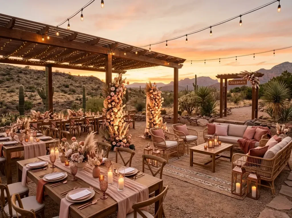 Desert Luxe Reception