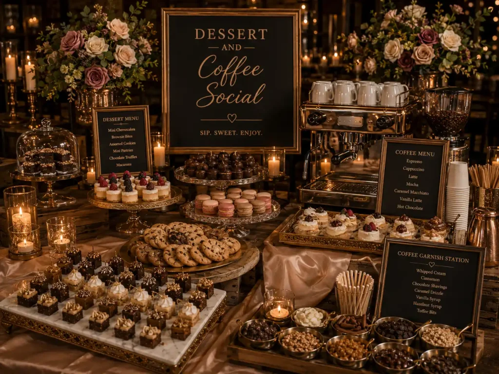 Dessert and Coffee Social
