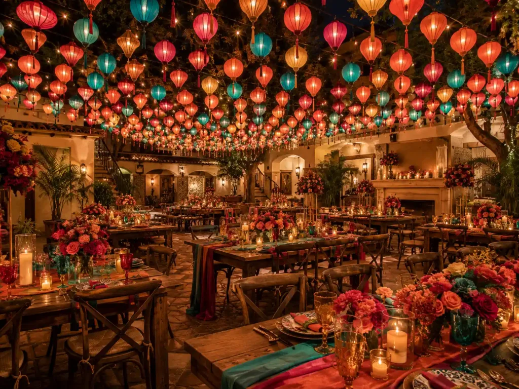 Hanging Lantern Courtyard