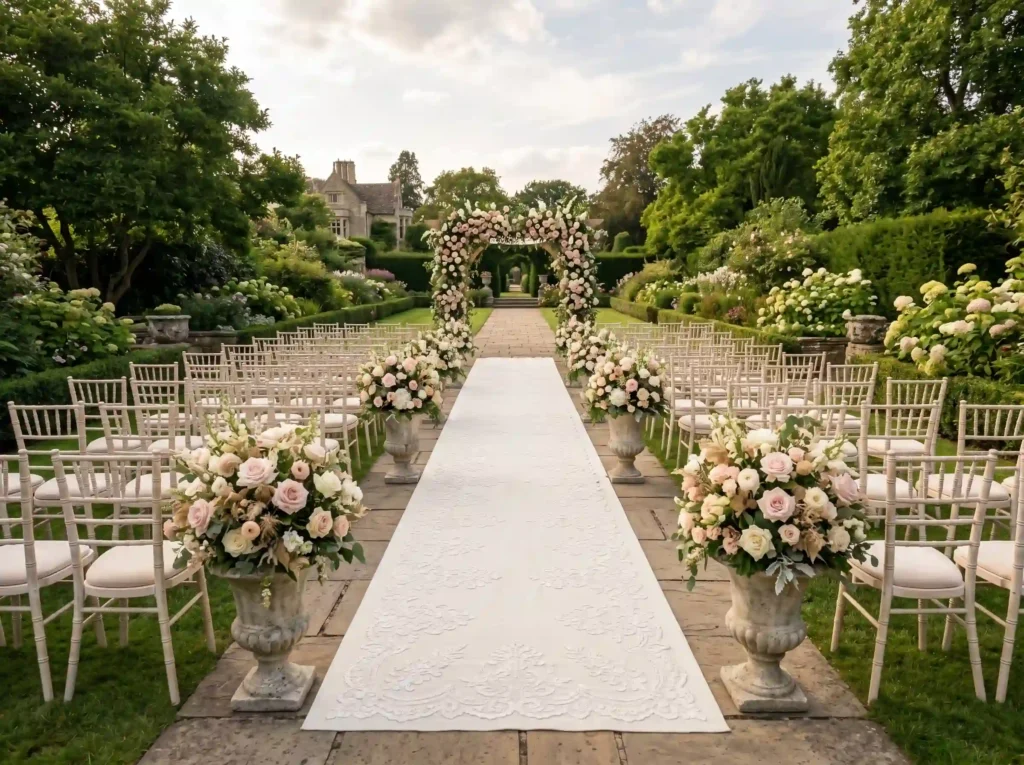 Vintage Lace Runner Garden