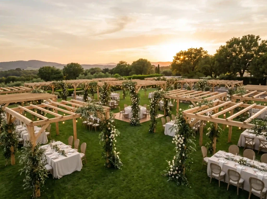 Floating Pergola Village