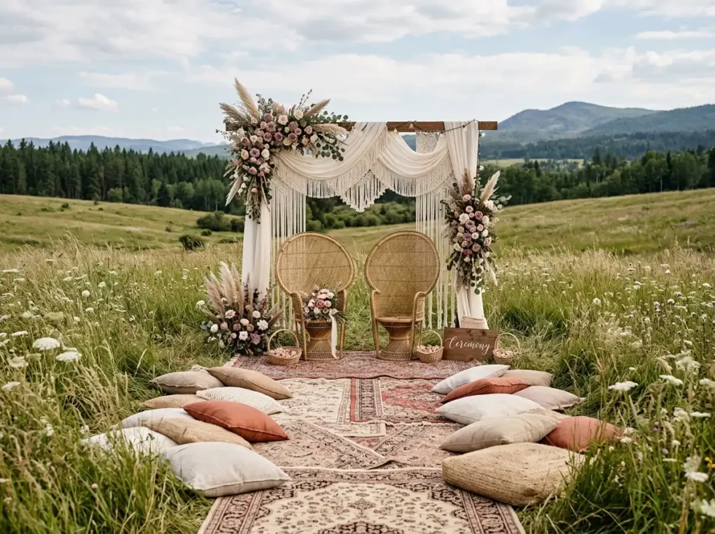 Meadow Boho Ceremony