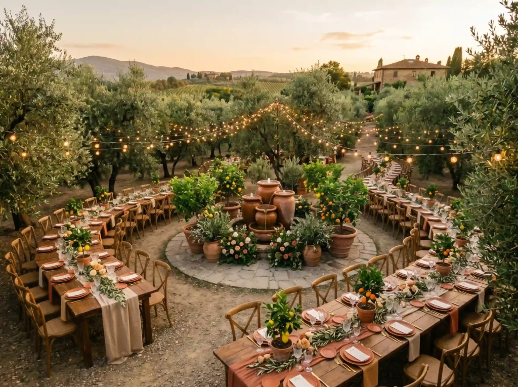 Terracotta Orchard Gathering
