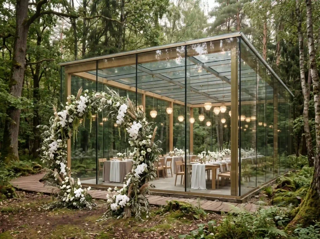 . Glasshouse Woodland Romance