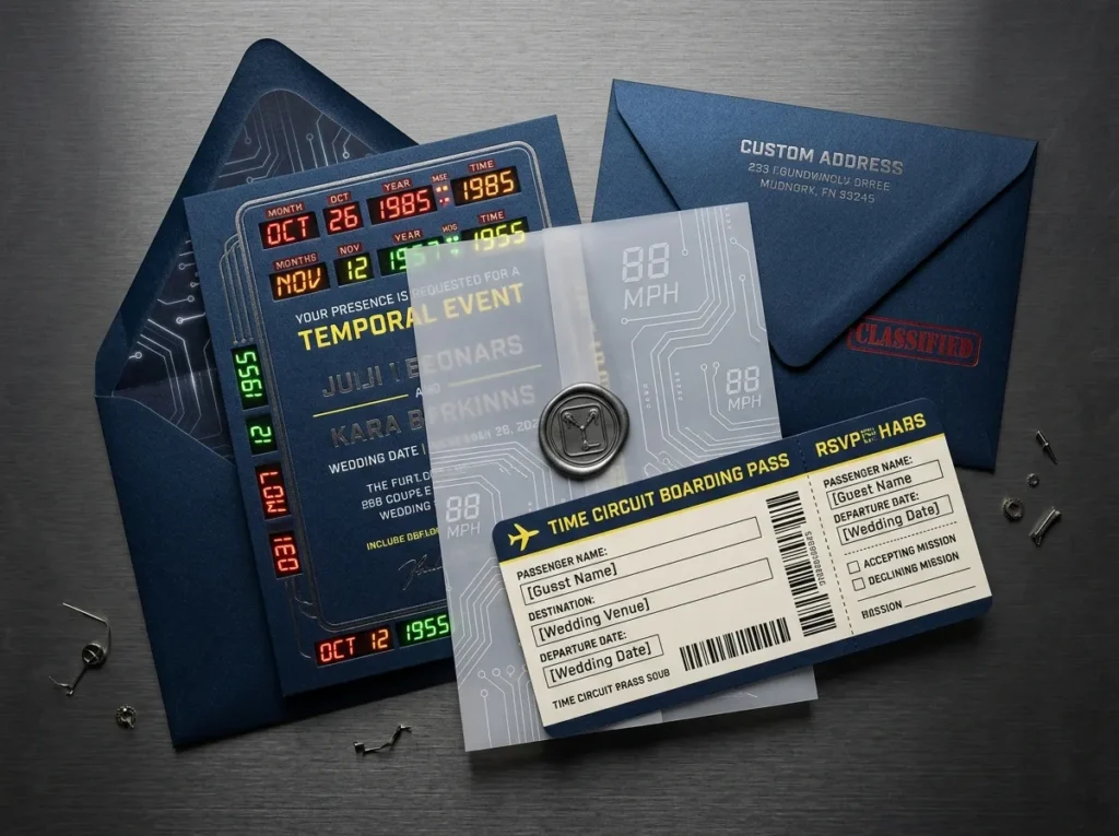 . Time Circuit Invitation Suite.