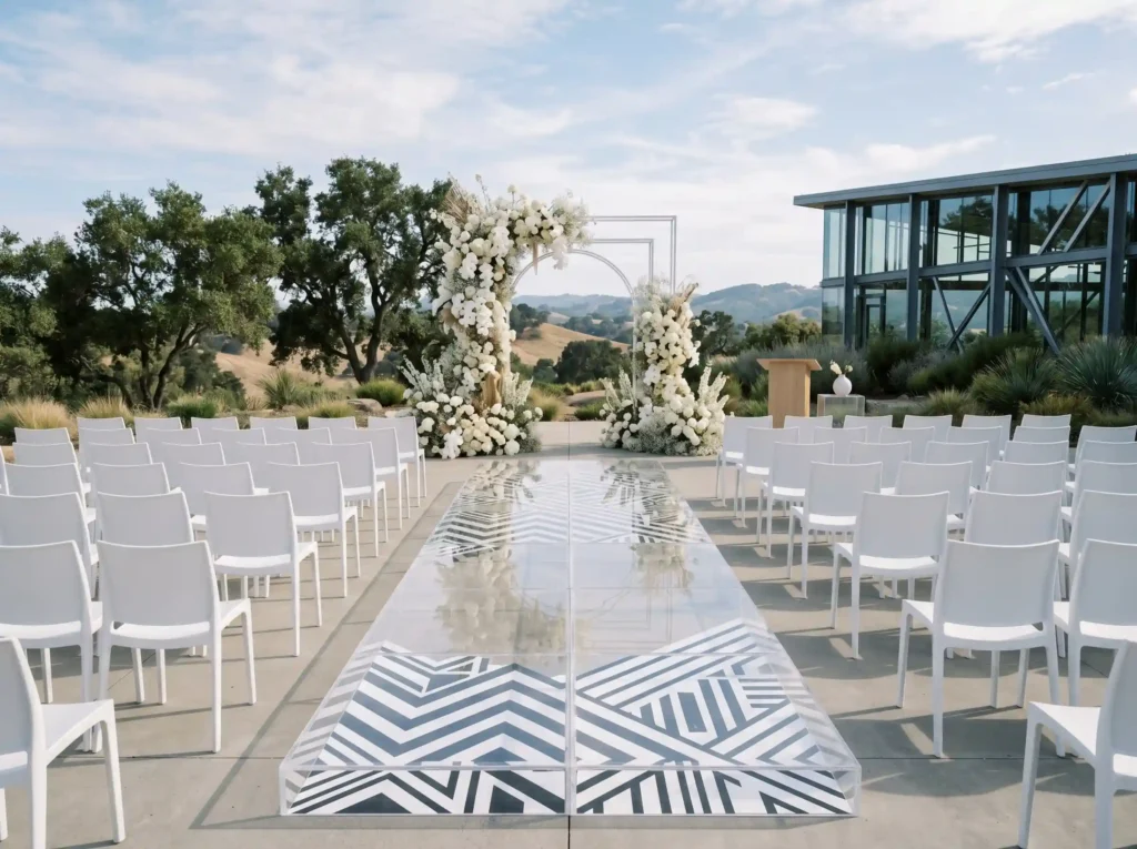 Black & White Modern Gallery Walk