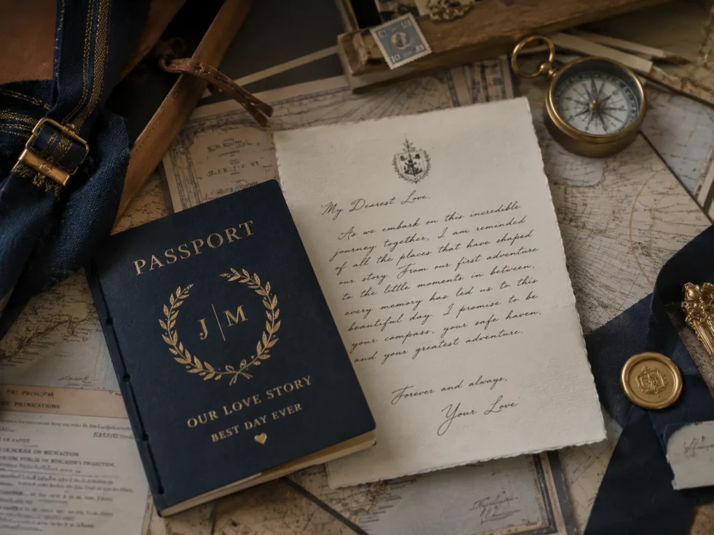 Destination Passport Love Note