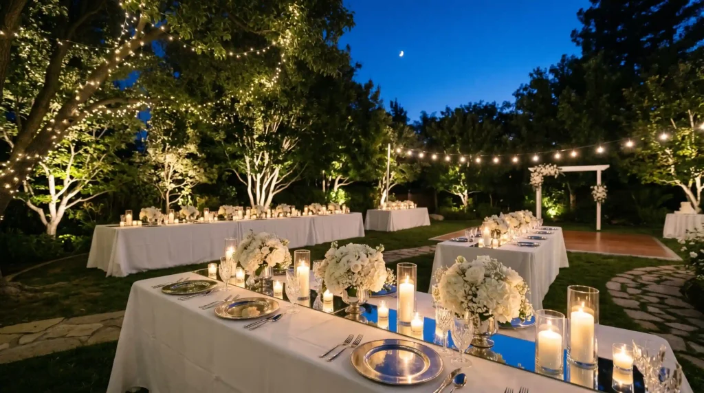 Moonlight All White Reception