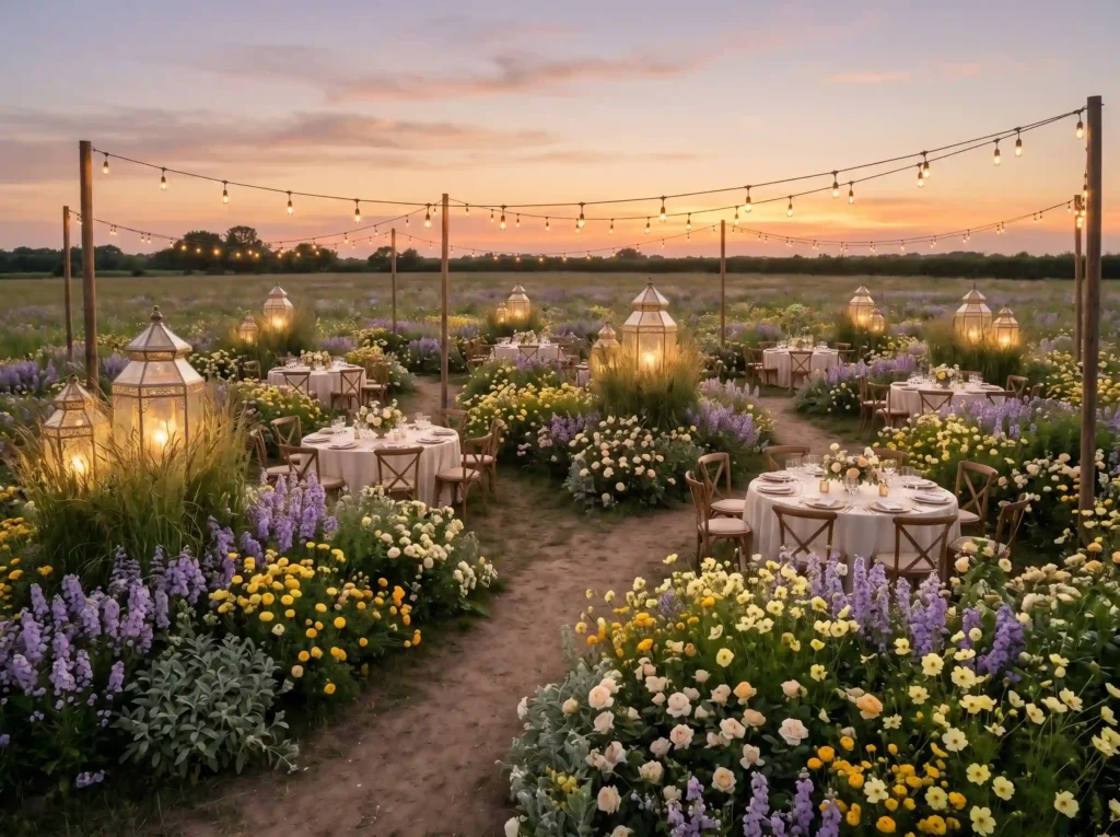 Wildflower Lantern Field