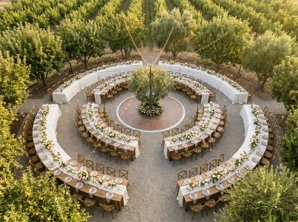 Circular Orchard Banquet