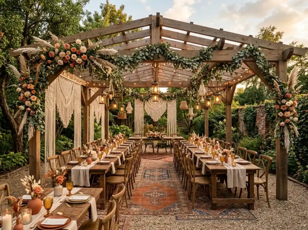 Bohemian Macramé Pavilion