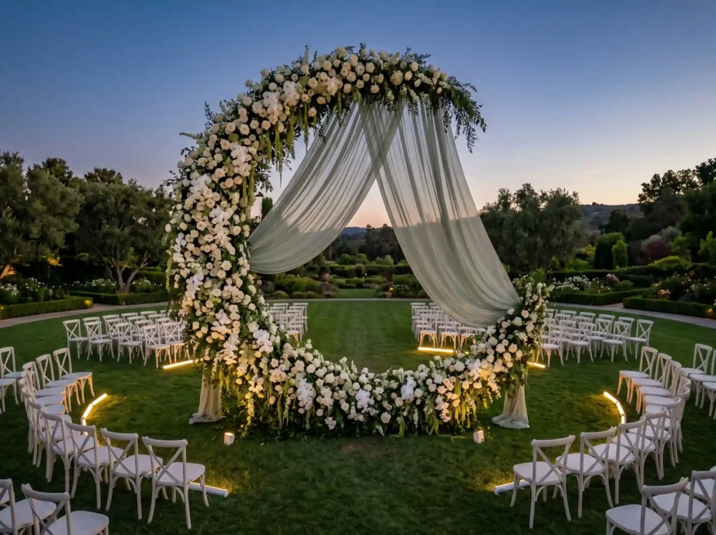 Crescent Garden Canopy