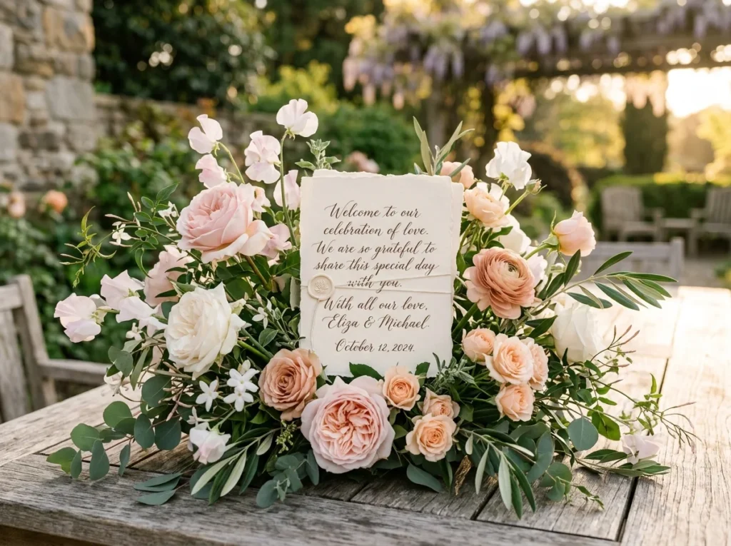 Garden Romance Letter Exchange