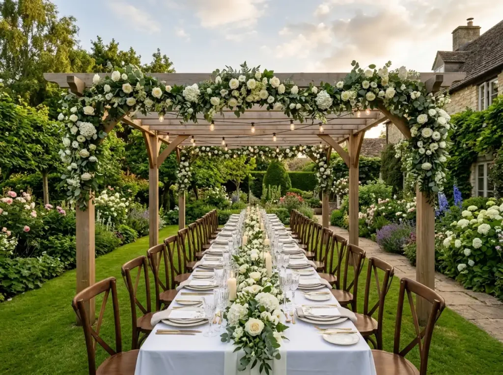 White Garden Courtyard
