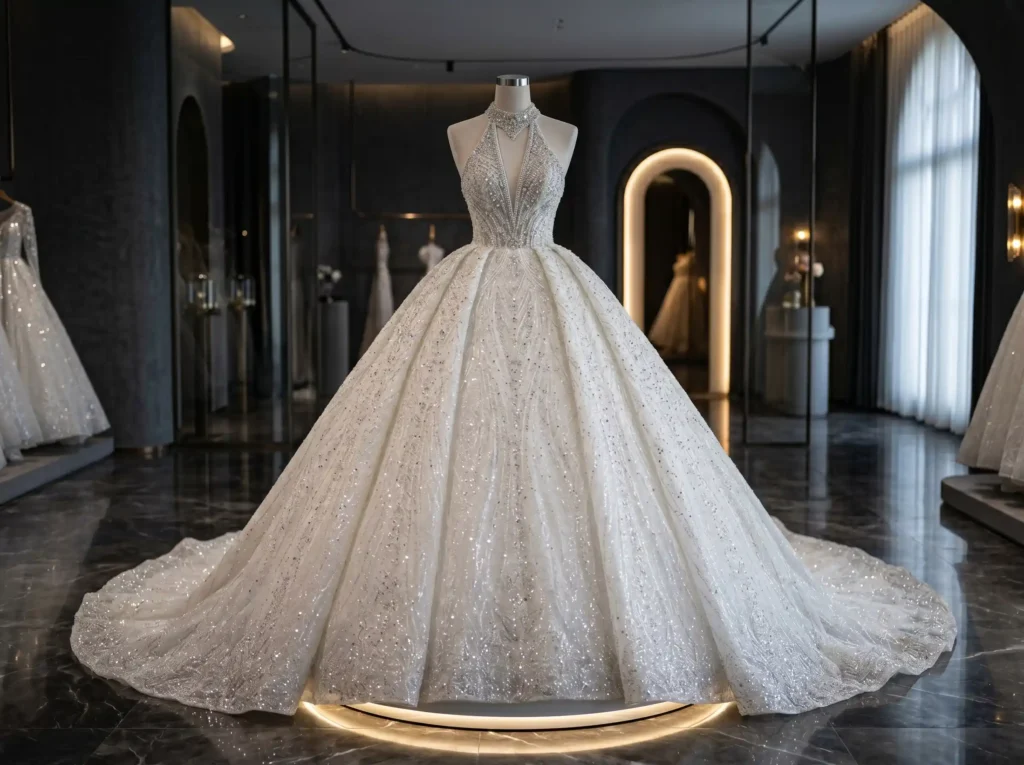 Diamond Mist Ballgown