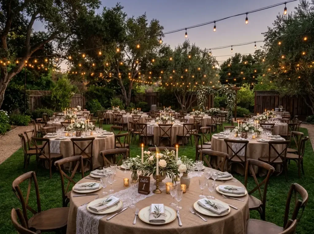 Rustic Linen Gathering