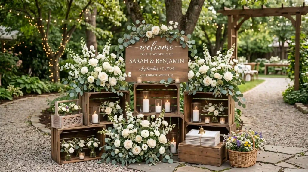 Vintage Crate Welcome Lounge