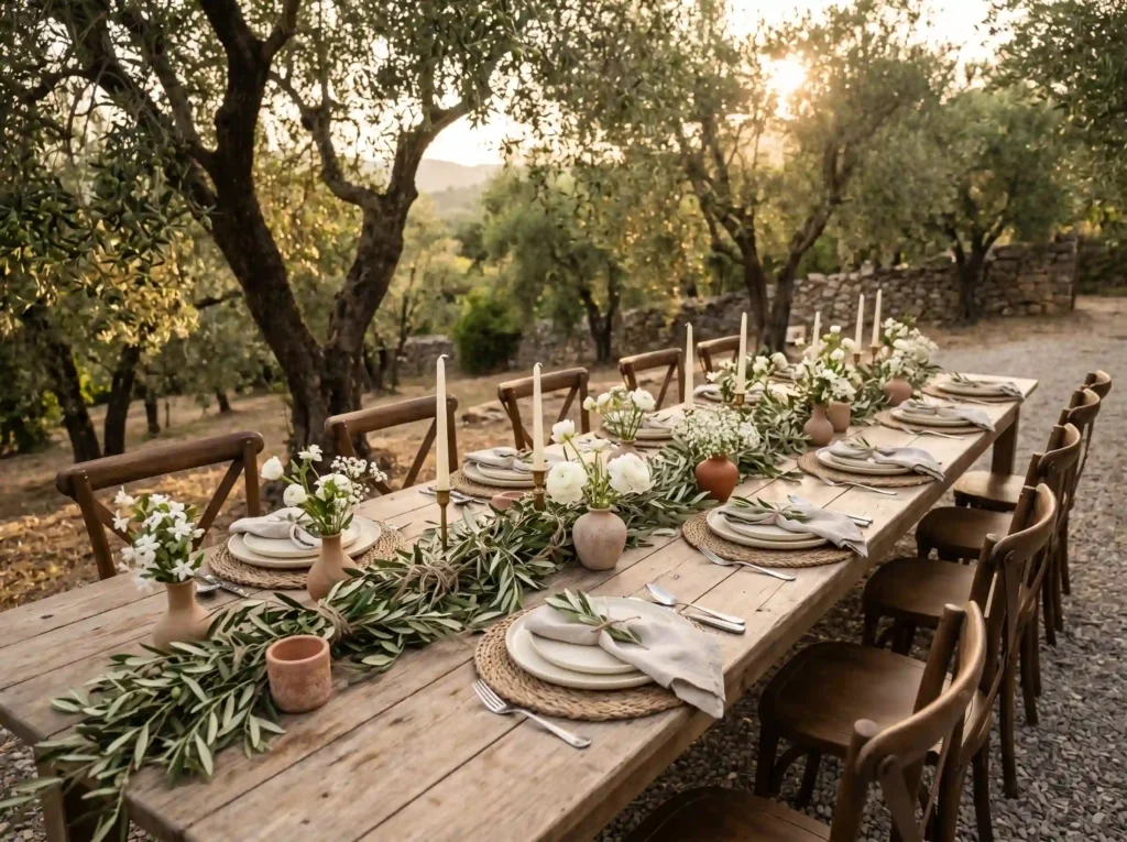 . Olive Grove Gathering Mediterranean