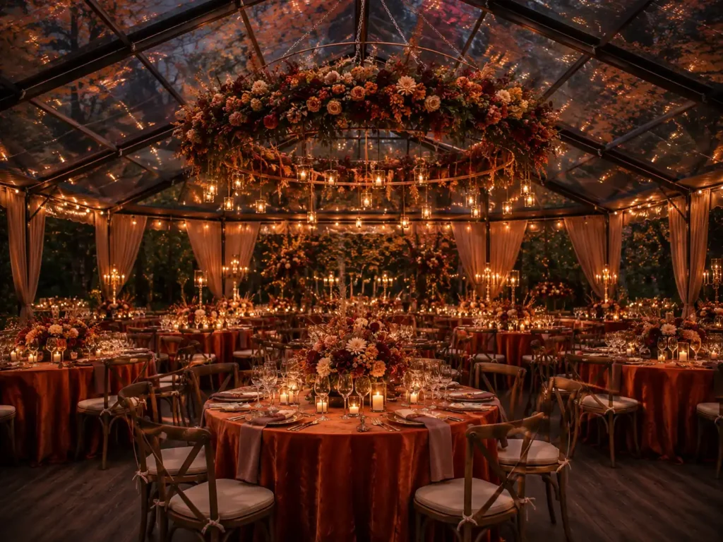 Copper & Velvet Pavilion