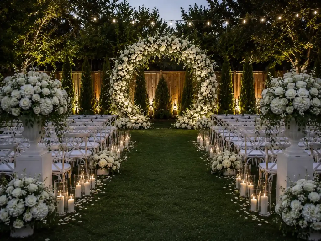White Garden Simplicity
