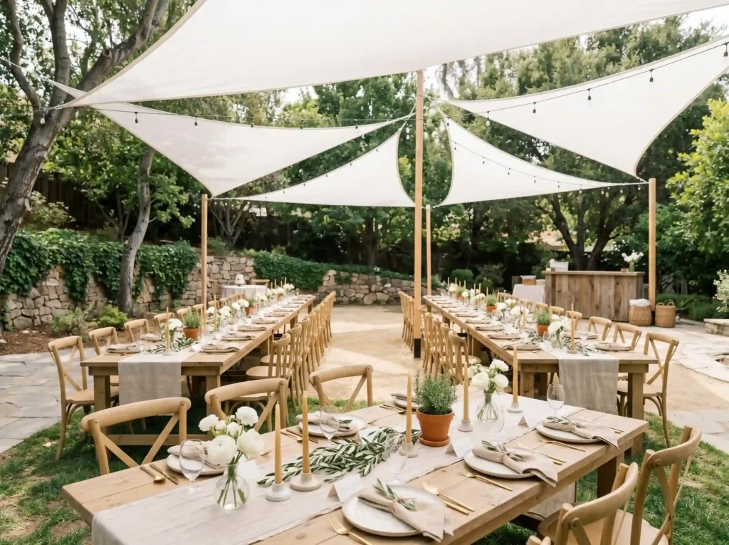 White Sail Shade Celebration