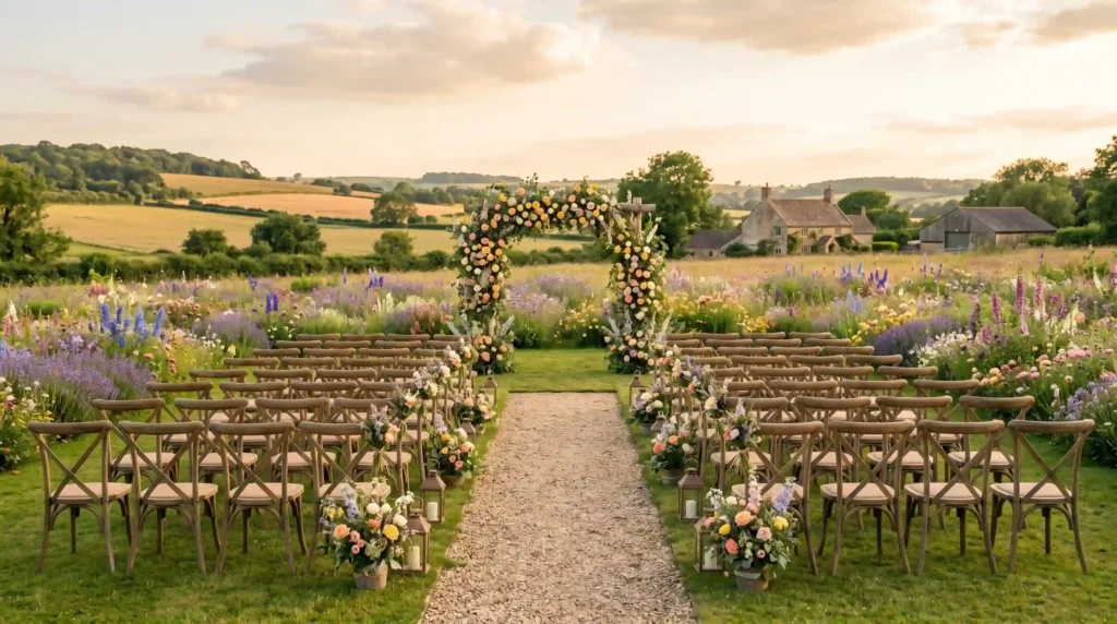 Wildflower Meadow Gathering