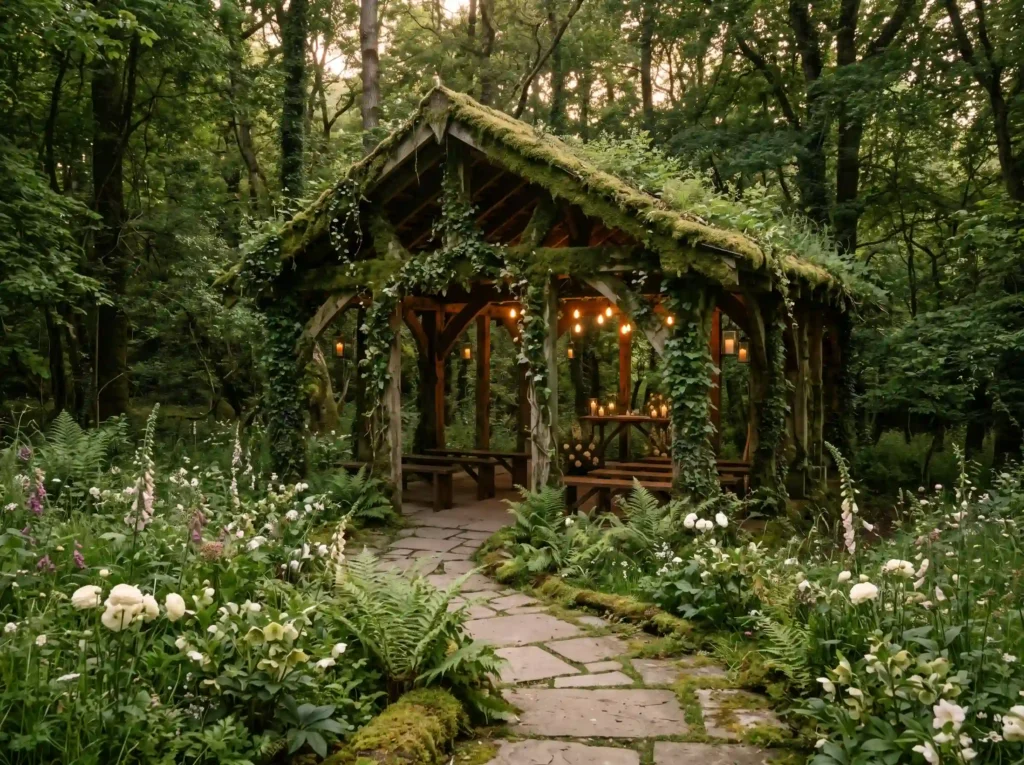 . Secret Moss Garden Pavilion