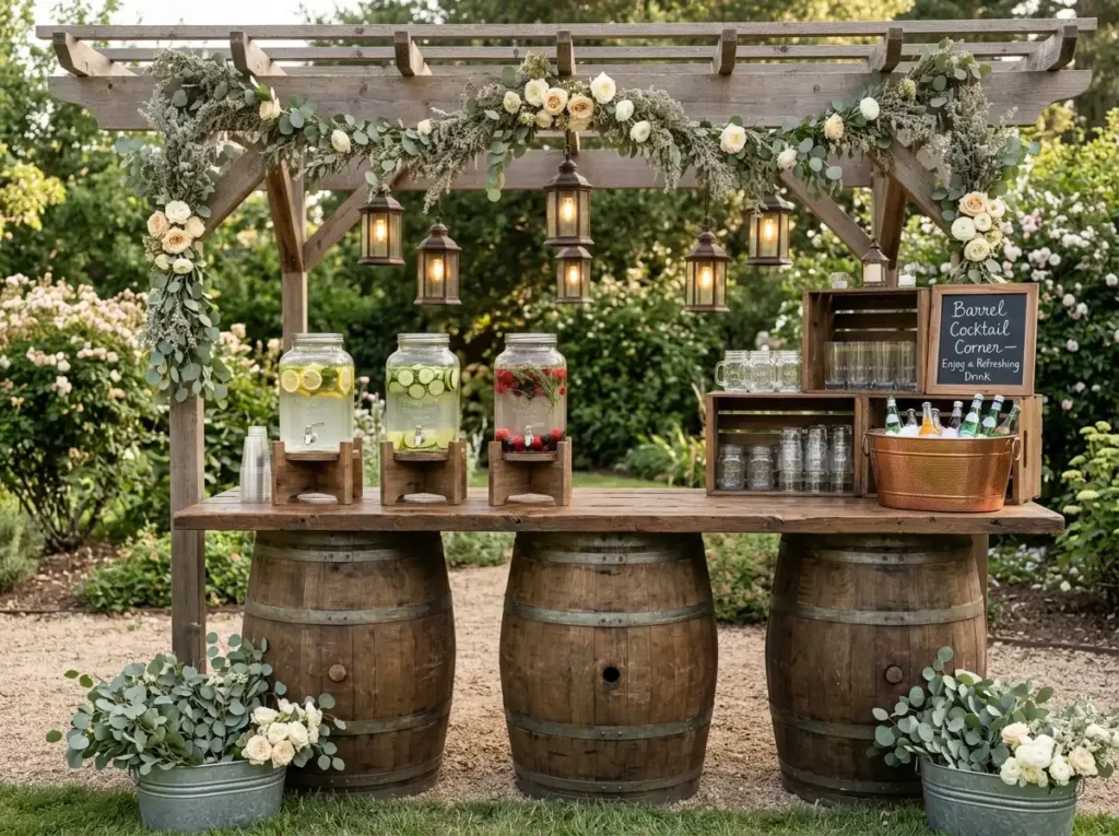 . Barrel Cocktail Corner Inspiration result