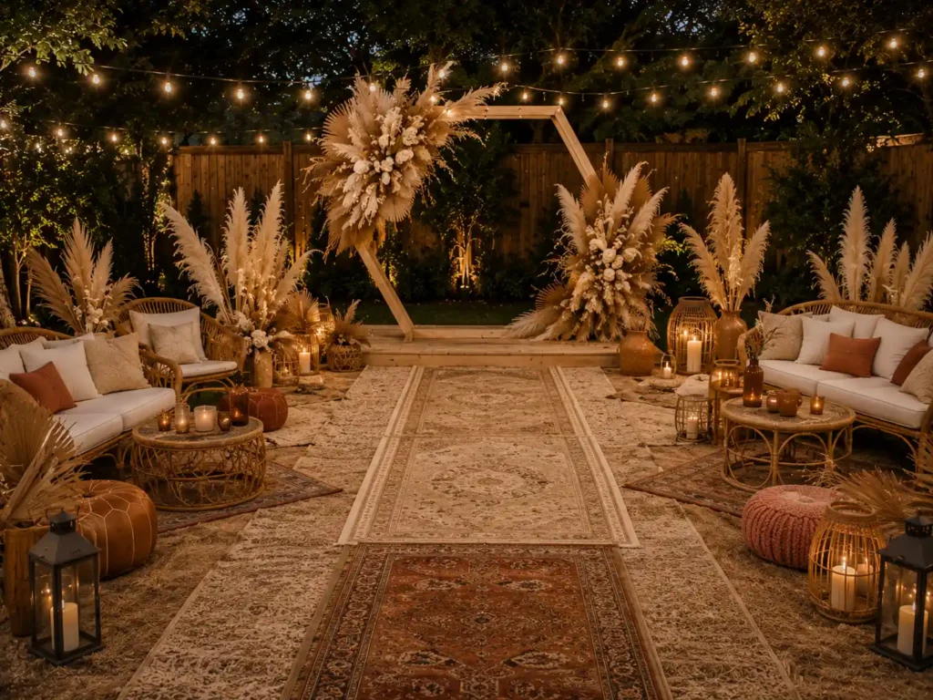 Boho Pampas Escape