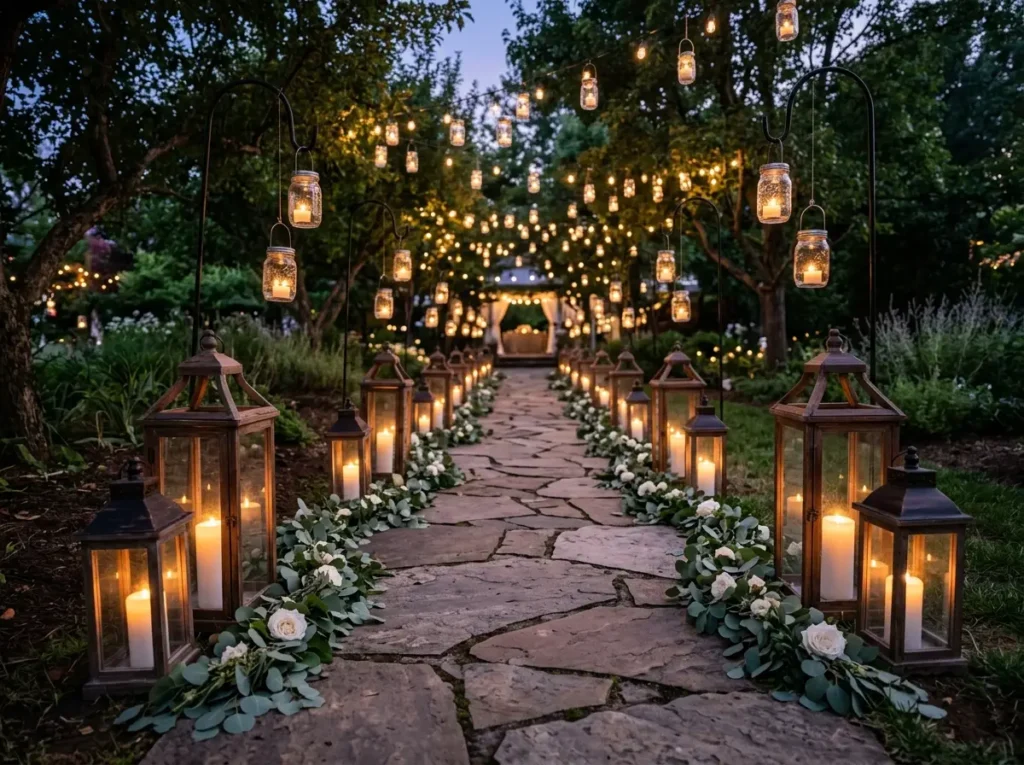 Floating Lantern Garden Path result