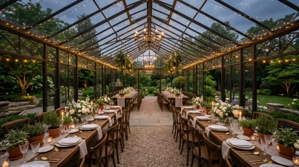 Greenhouse Dinner Party