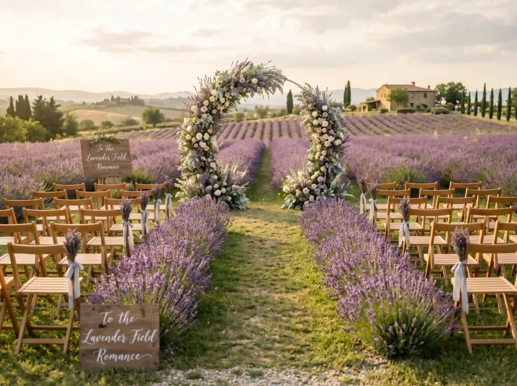 Lavender Field Romance