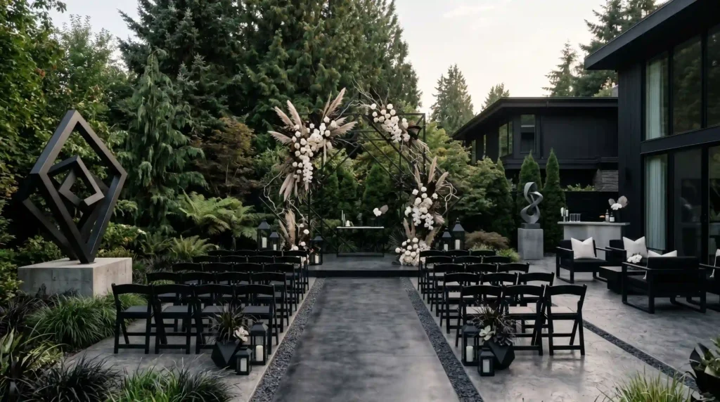 Modern Sculpture Lawn