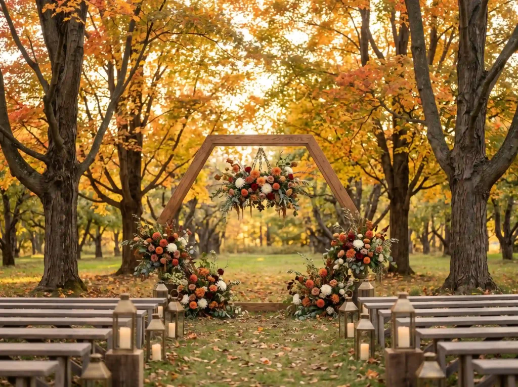 Harvest Orchard Ceremony Inspiration Inspired by Harvest Orchard Ceremony K