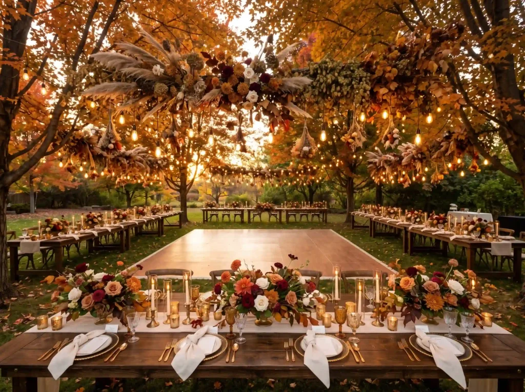 Harvest Orchard Glow Inspiration Inspired by the Orchard reception autumn elegance K