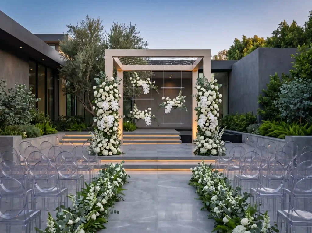 Modern Courtyard Elegance Inspiration Contempora Modern Courtyard Elegance. Inspiration