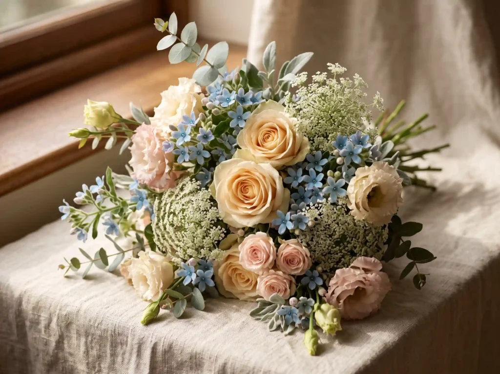 Bluebell Romance Bouquet Inspiration Gentle spri Bluebell Romance Bouquet K
