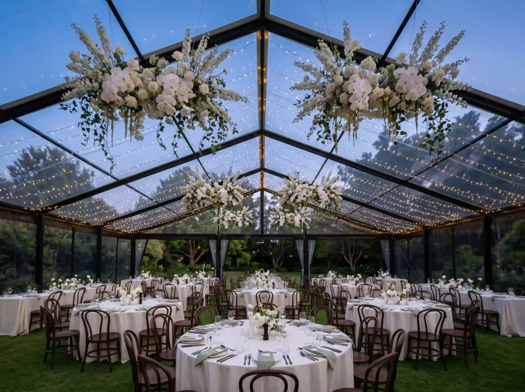 Glasshouse Twilight Conservatory Inspiration A r Conservatory with floral constel… K