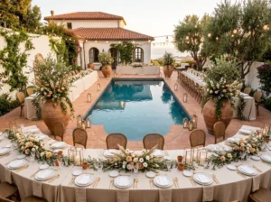 17 Backyard Pool Wedding Ideas for a Gorgeous Summer Celebration